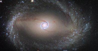 Galaxie spirale NGC 1512 : les anneaux intérieurs