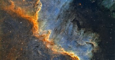 Le mur d'étoiles de Cygnus