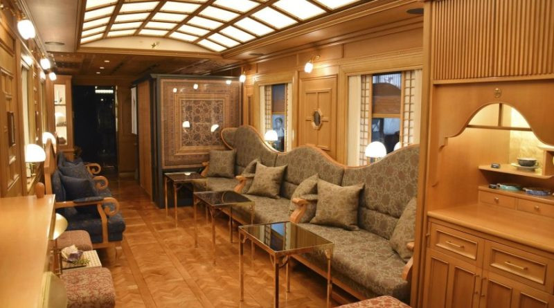 Voyage en train de luxe