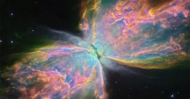 La nébuleuse du papillon vue de Hubble