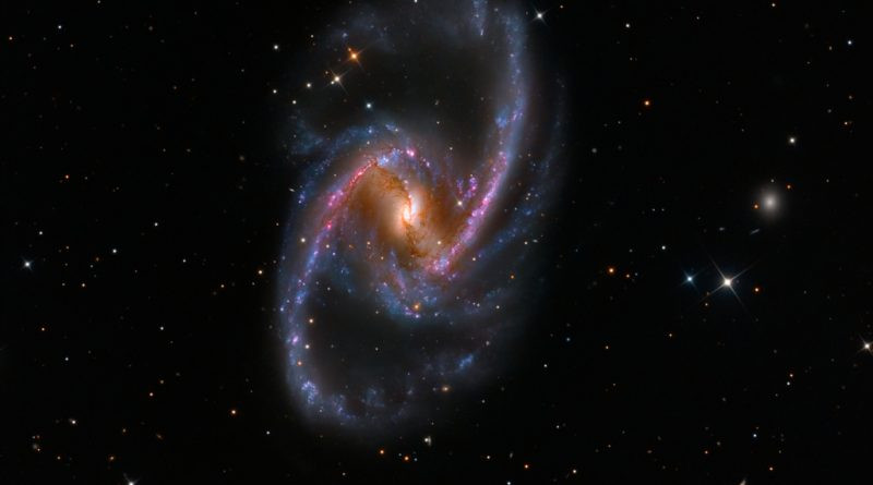 NGC 1365 : L'univers des îles majestueuses