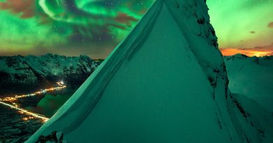 En compagnie verte : Aurora sur la Norvège