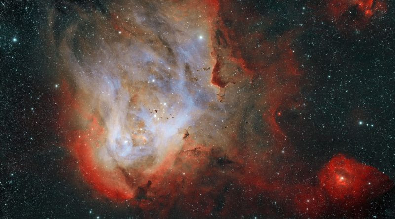 IC 2944 : La nébuleuse de la poule mouillée
