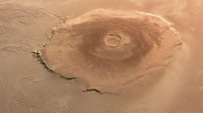 Olympus Mons : Le plus grand volcan du système solaire