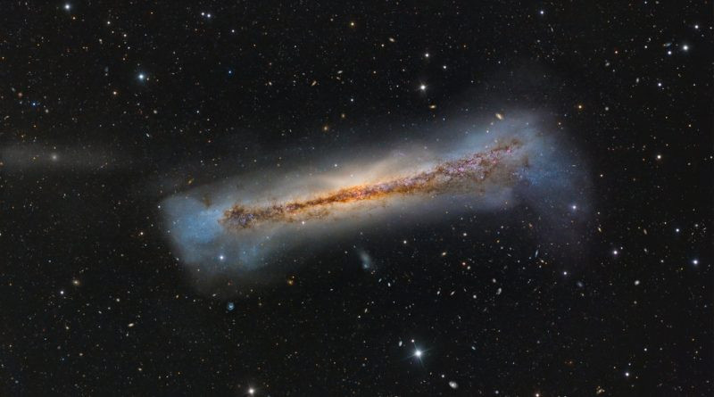 Portrait de NGC 3628