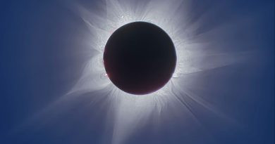 Eclipse de soleil depuis un bateau