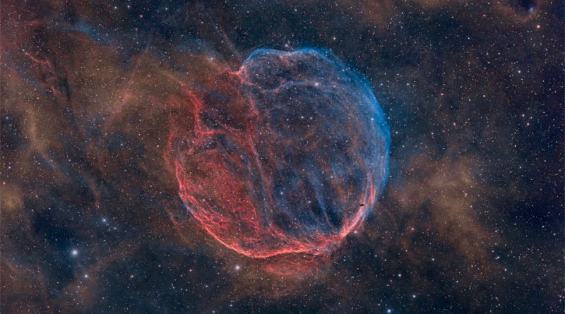 Le vestige de supernova de la nébuleuse Medulla