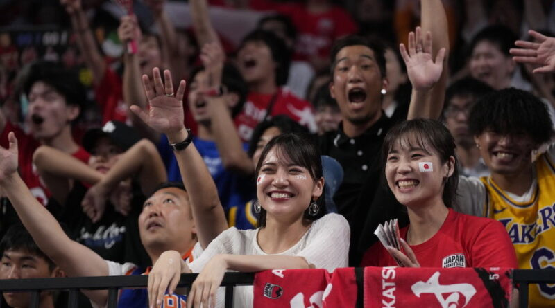 Les fans de basket-ball